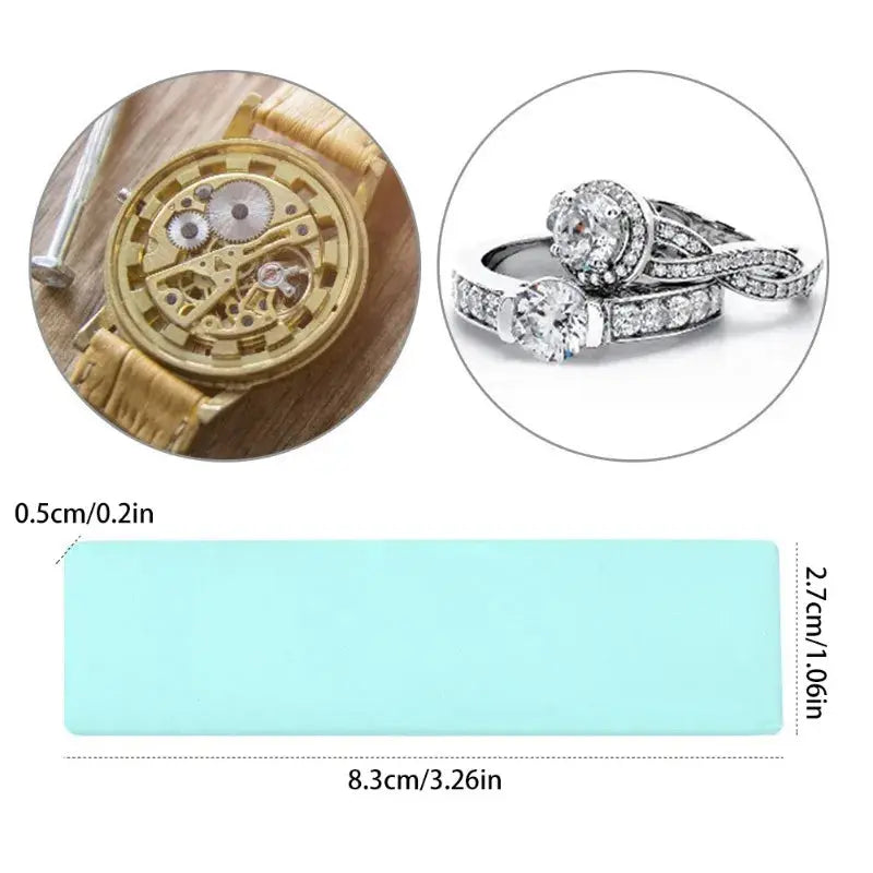 Watch Movement Cleaning Clay, Rubber Putty, 8.3cm, Decontamination Tool - STRAPS