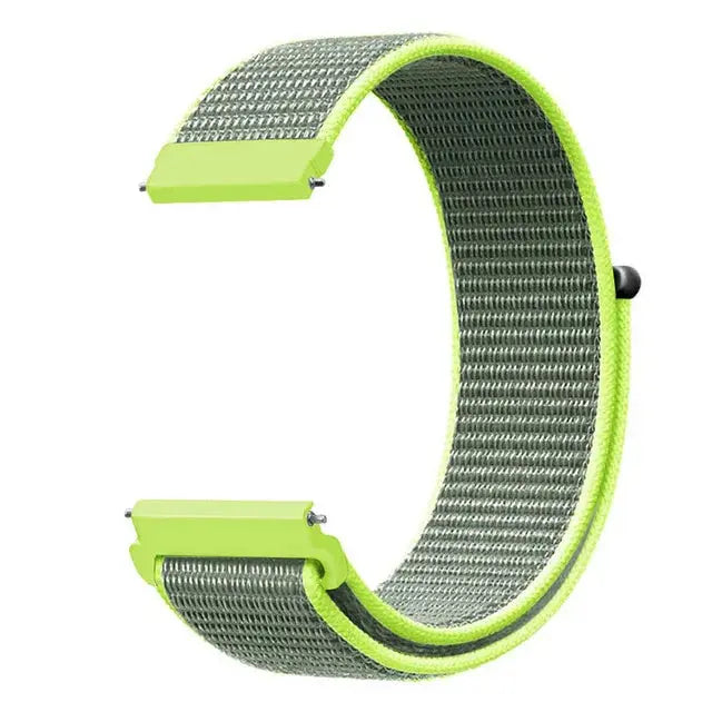 Woven Nylon Strap for Garmin Vivomove Sport, Venu 2 Plus, Vivo WATCH 2, Xiaomi S1, TicWatch GTK/GTA STRAPS