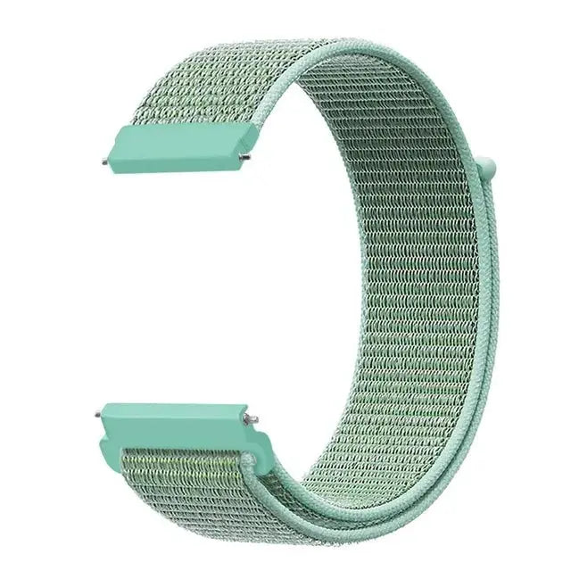 Woven Nylon Strap for Garmin Vivomove Sport, Venu 2 Plus, Vivo WATCH 2, Xiaomi S1, TicWatch GTK/GTA STRAPS