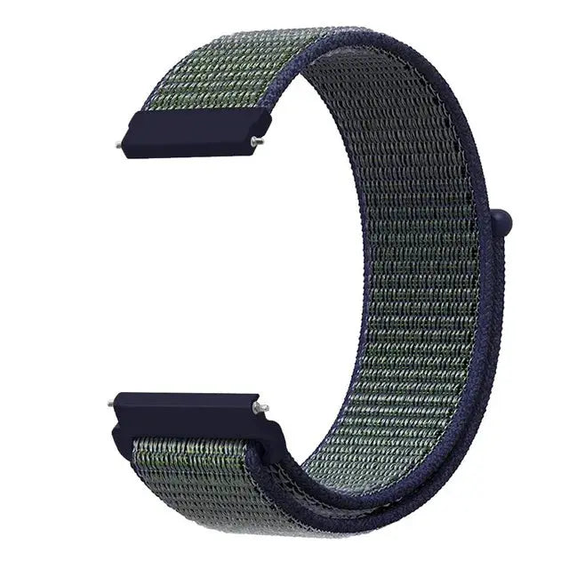Woven Nylon Strap for Garmin Vivomove Sport, Venu 2 Plus, Vivo WATCH 2, Xiaomi S1, TicWatch GTK/GTA STRAPS