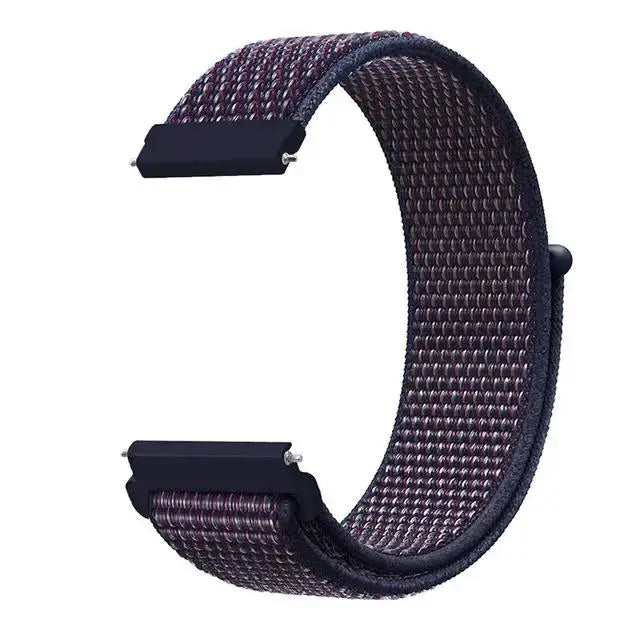 Woven Nylon Strap for Garmin Vivomove Sport, Venu 2 Plus, Vivo WATCH 2, Xiaomi S1, TicWatch GTK/GTA STRAPS