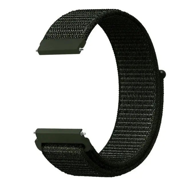 Woven Nylon Strap for Garmin Vivomove Sport, Venu 2 Plus, Vivo WATCH 2, Xiaomi S1, TicWatch GTK/GTA STRAPS