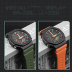 16mm Quick Release Rubber Strap for Casio G-SHOCK GA2100 GM2100 - Waterproof Sports Band STRAPS