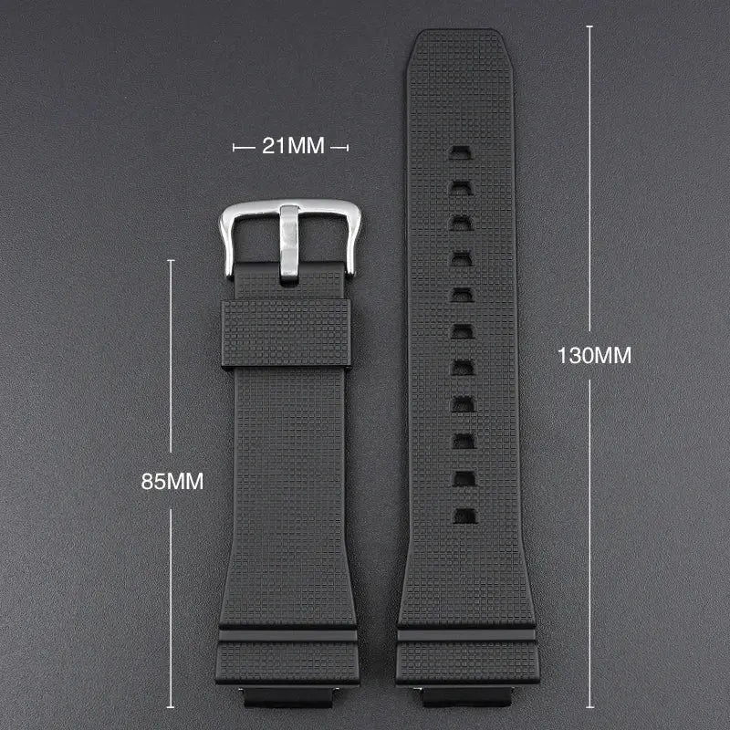 16mm Quick Release Rubber Strap for Casio G-SHOCK GA2100 GM2100 - Waterproof Sports Band STRAPS