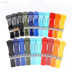 16mm Silicone Strap for Casio G-SHOCK GA-100/110/200 GD-100 GW-8900, TPU Band - STRAPS