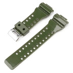 16mm Silicone Strap for Casio G-SHOCK GA-100/110/200 GD-100 GW-8900, TPU Band - STRAPS