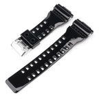 16mm Silicone Strap for Casio G-SHOCK GA-100/110/200 GD-100 GW-8900, TPU Band - STRAPS