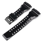 16mm Silicone Strap for Casio G-SHOCK GA-100/110/200 GD-100 GW-8900, TPU Band - STRAPS