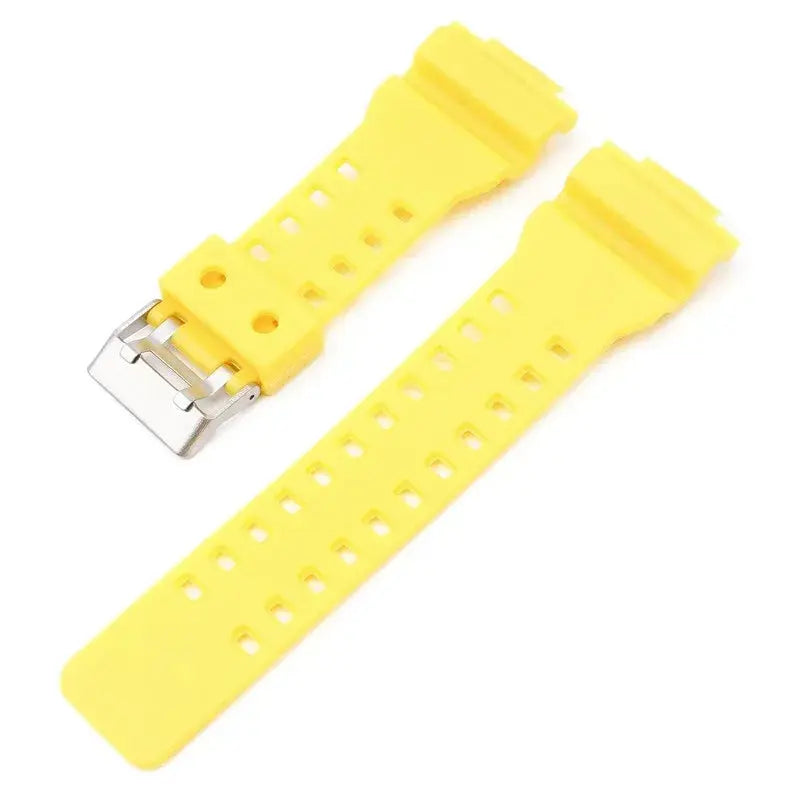 16mm Silicone Strap for Casio G-SHOCK GA-100/110/200 GD-100 GW-8900, TPU Band - STRAPS