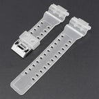 16mm Silicone Strap for Casio G-SHOCK GA-100/110/200 GD-100 GW-8900, TPU Band - STRAPS