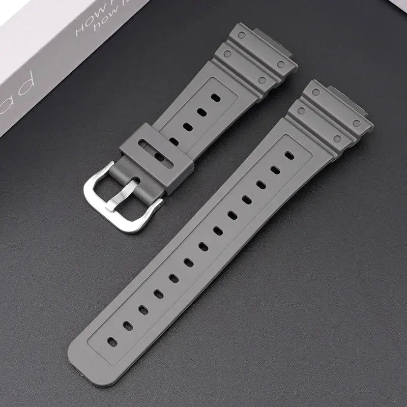 16mm Silicone Watch Band for Casio G-Shock DW-6900, GA-2100, 5600E, GW-M5610, GD110, and GLS8900 STRAPS