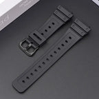 16mm Silicone Watch Band for Casio G-Shock DW-6900, GA-2100, 5600E, GW-M5610, GD110, and GLS8900 STRAPS