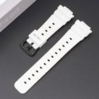 16mm Silicone Watch Band for Casio G-Shock DW-6900, GA-2100, 5600E, GW-M5610, GD110, and GLS8900 STRAPS