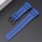16mm Silicone Watch Band for Casio G-Shock DW-6900, GA-2100, 5600E, GW-M5610, GD110, and GLS8900 STRAPS
