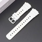 16mm Silicone Watch Band for Casio G-Shock DW-6900, GA-2100, 5600E, GW-M5610, GD110, and GLS8900 STRAPS