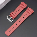 16mm Silicone Watch Band for Casio G-Shock DW-6900, GA-2100, 5600E, GW-M5610, GD110, and GLS8900 STRAPS