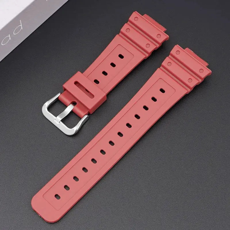 16mm Silicone Watch Band for Casio G-Shock DW-6900, GA-2100, 5600E, GW-M5610, GD110, and GLS8900 STRAPS