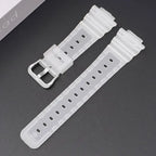 16mm Silicone Watch Band for Casio G-Shock DW-6900, GA-2100, 5600E, GW-M5610, GD110, and GLS8900 STRAPS
