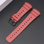 16mm Silicone Watch Band for Casio G-Shock DW-6900, GA-2100, 5600E, GW-M5610, GD110, and GLS8900 STRAPS