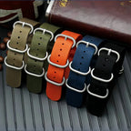 18mm/20mm/22mm/24mm Nylon Woven Canvas Watchband Strap – Universal for SEIKO, IWC, Citizen, Rolex - STRAPS