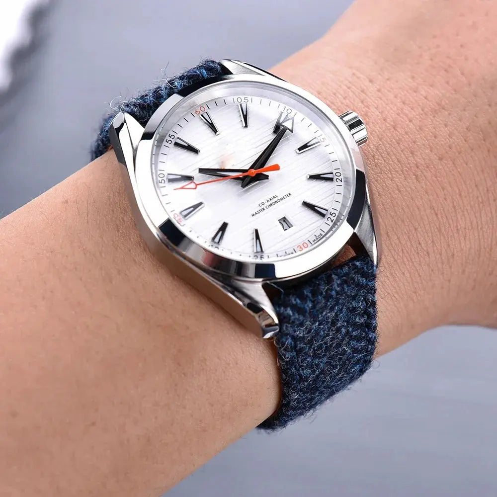 18mm 20mm 22mm Leather & Nylon Vintage Weave Quick Release Strap for Huawei, Seiko, Rolex, Samsung STRAPS
