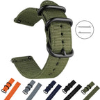 18mm/20mm Quick Release Nylon Watchband for Nokia Withings STEEL HR (36mm & 40mm) - STRAPS