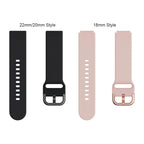 18mm/20mm Silicone Replacement Strap for Nokia Withings STEEL HR (36MM & 40MM) - STRAPS