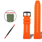 18mm Quick Release Silicone Strap for Casio AE-1200WH/1300 A158W A159/A169W SGW400 AQ-150W STRAPS