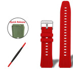 18mm Quick Release Silicone Strap for Casio AE-1200WH/1300 A158W A159/A169W SGW400 AQ-150W STRAPS