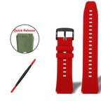 18mm Quick Release Silicone Strap for Casio AE-1200WH/1300 A158W A159/A169W SGW400 AQ-150W STRAPS