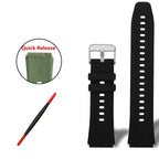 18mm Quick Release Silicone Strap for Casio AE-1200WH/1300 A158W A159/A169W SGW400 AQ-150W STRAPS