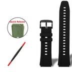 18mm Quick Release Silicone Strap for Casio AE-1200WH/1300 A158W A159/A169W SGW400 AQ-150W STRAPS