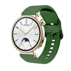 18mm Silicone Band with Colorful Buckle for Huawei Watch GT4 41mm - STRAPS