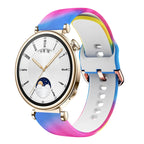18mm Silicone Band with Colorful Buckle for Huawei Watch GT4 41mm - STRAPS