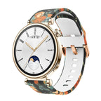 18mm Silicone Band with Colorful Buckle for Huawei Watch GT4 41mm - STRAPS