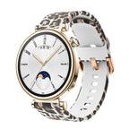 18mm Silicone Band with Colorful Buckle for Huawei Watch GT4 41mm - STRAPS