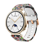 18mm Silicone Band with Colorful Buckle for Huawei Watch GT4 41mm - STRAPS