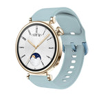 18mm Silicone Band with Colorful Buckle for Huawei Watch GT4 41mm - STRAPS