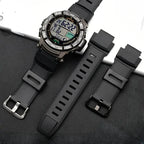 18mm Silicone Watch Strap for Casio Protrek PRG/PRW Series PRG-500 PRG-510 PRG-550 PRG-280 PRG-250 - STRAPS