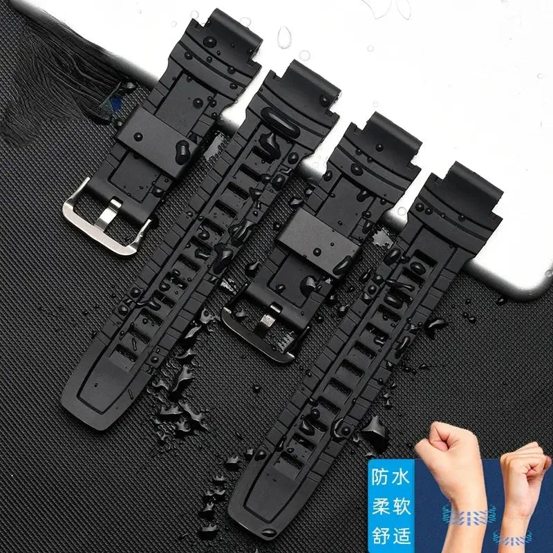 18mm Silicone Watch Strap for Casio Protrek PRG/PRW Series PRG-500 PRG-510 PRG-550 PRG-280 PRG-250 - STRAPS