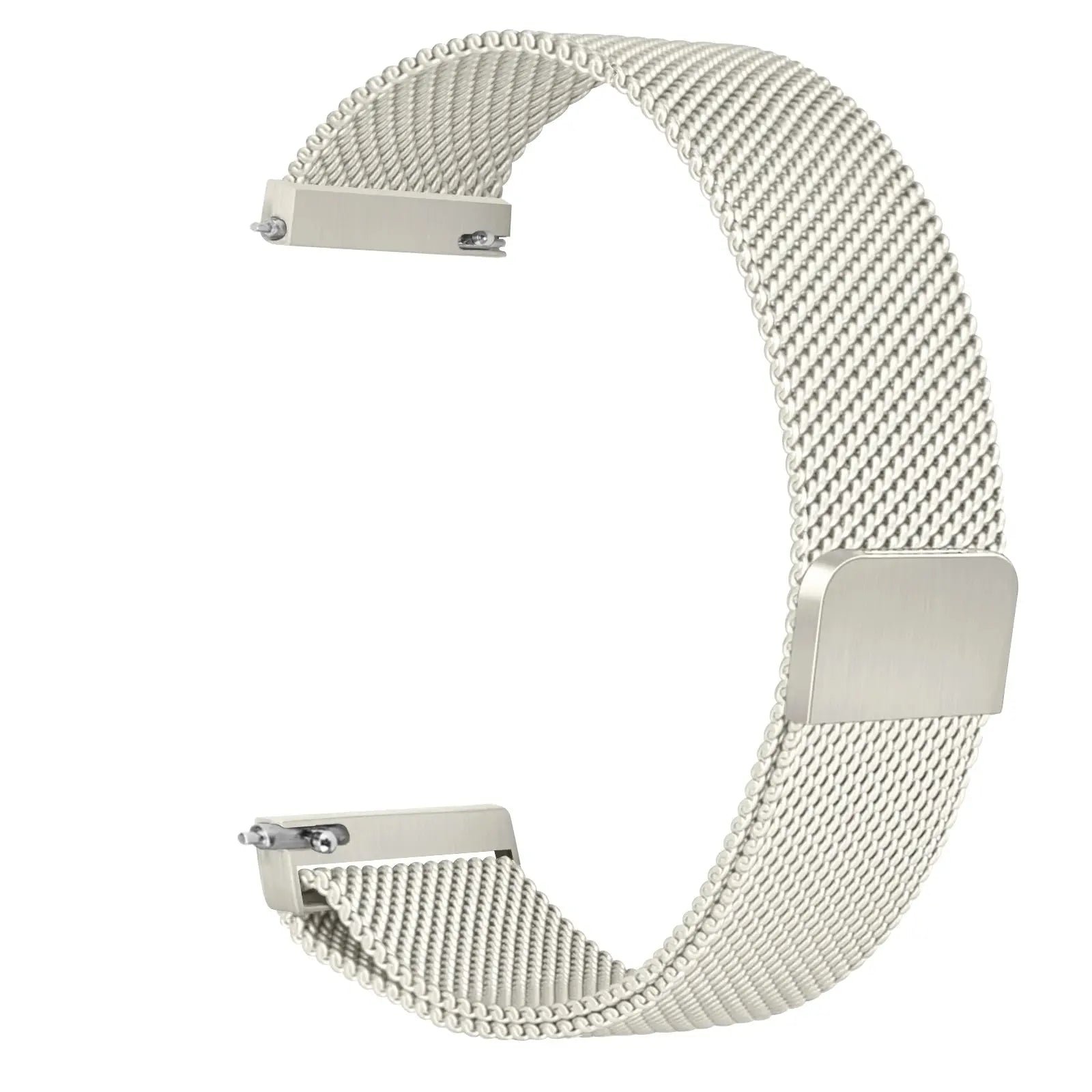 18mm Women's Milanese Metal Strap for Fossil Gen 6, Gen 5E, Garmin Vivoactive 4S - STRAPS