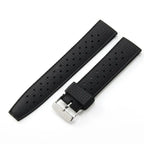 18mm, 20mm, 22mm Tropical Rubber Strap for Oris, Seiko, Citizen - Quick Release Silicone Watch Band - STRAPS