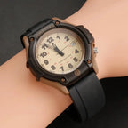 19mm Rubber Silicone Watch Band for Casio Forester FT-500WC/AW-80V - Waterproof Sport Strap - STRAPS