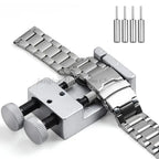 2-in-1 Metal Watch Repair Tool, Link Pin Remover & Strap Adjuster, Easy Use - STRAPS