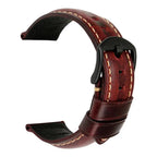 20mm 22mm 24mm Vintage Cow Leather Watch Strap for Panerai & Fossil – Genuine Leather Watchband STRAPS