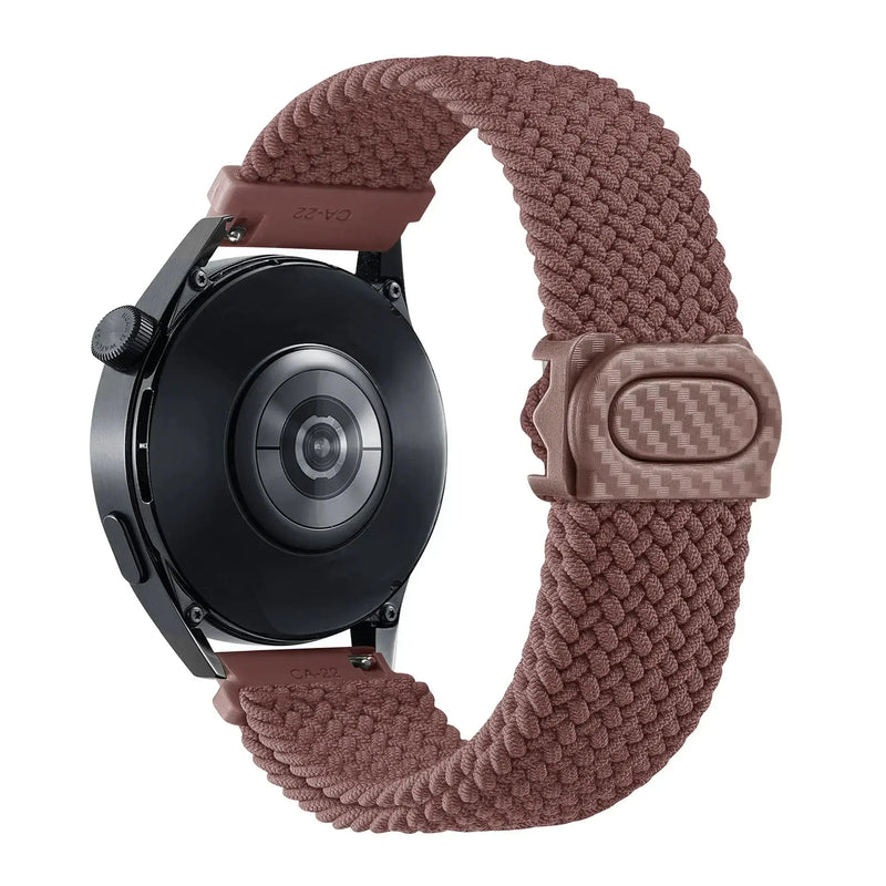 20mm/22mm Braided Nylon Loop Strap for Samsung Galaxy, Huawei GT: Selection One STRAPS