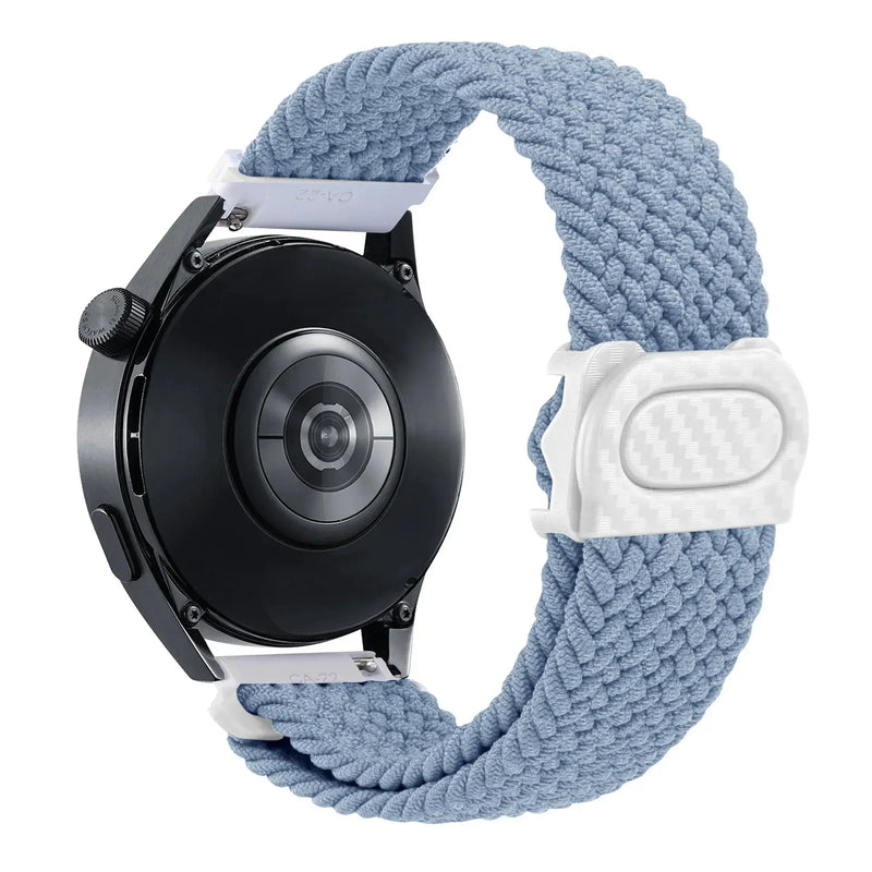 20mm/22mm Braided Nylon Loop Strap for Samsung Galaxy, Huawei GT: Selection One STRAPS