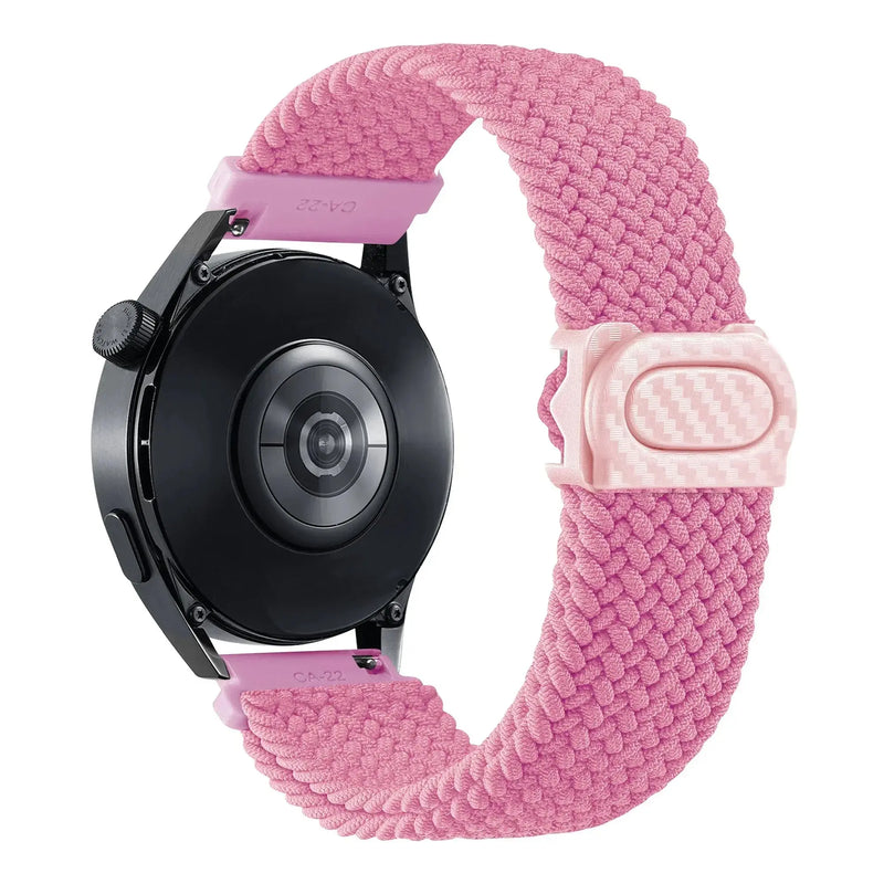 20mm/22mm Braided Nylon Loop Strap for Samsung Galaxy, Huawei GT: Selection One STRAPS