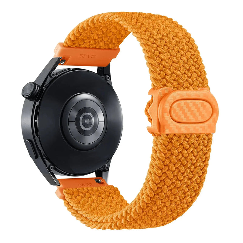20mm/22mm Braided Nylon Loop Strap for Samsung Galaxy, Huawei GT: Selection One STRAPS