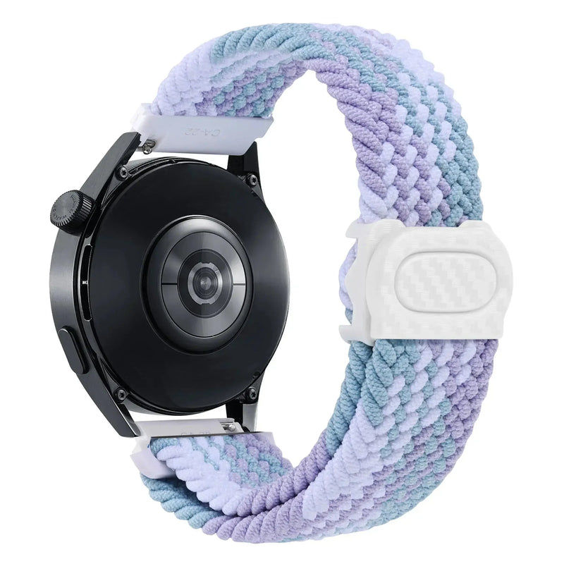 20mm/22mm Braided Nylon Loop Strap for Samsung Galaxy, Huawei GT: Selection One STRAPS